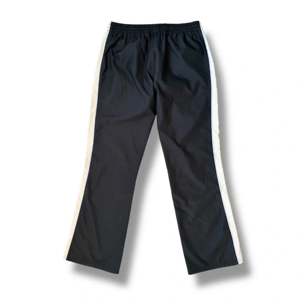 Puma Black Side Stripe Mid-Rise Track Pants | EUC Size L - Picture 2 of 9